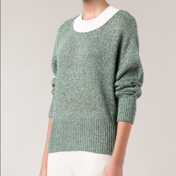 3.1 Phillip Lim Sweaters - 3.1 Phillip Lim Contrast Neck Pullover Sweater